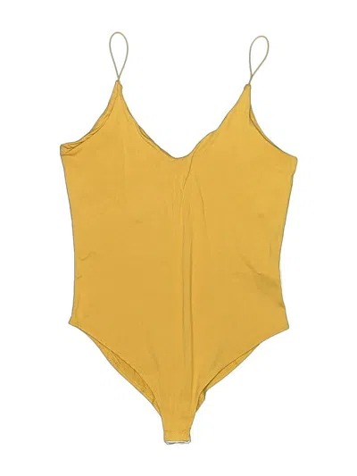 Pre-owned Gaze Bodysuit In Yellow