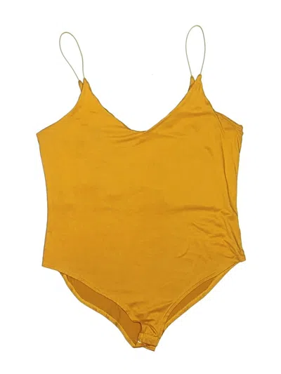 Pre-owned Gaze Bodysuit In Yellow