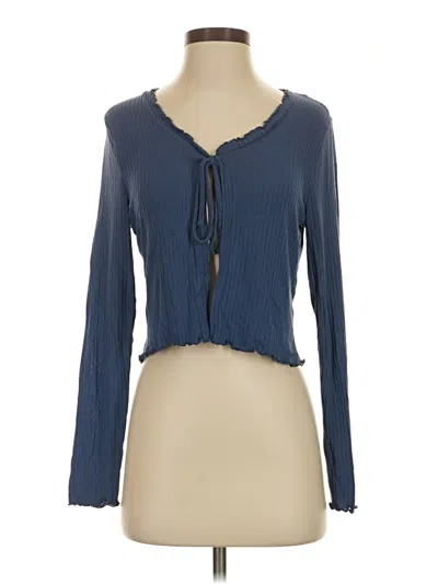 Pre-owned Gaze Cardigan Sweater In Blue