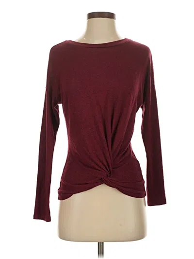 Pre-owned Gaze Cardigan Sweater In Burgundy
