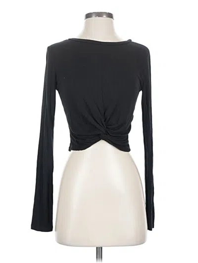 Pre-owned Gaze Long Sleeve T-shirt In Black