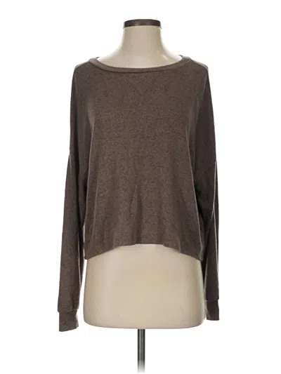 Pre-owned Gaze Long Sleeve T-shirt In Brown