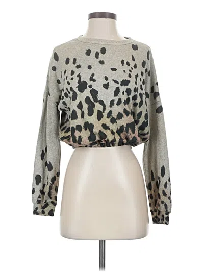 Pre-owned Gaze Long Sleeve Turtleneck In Gray
