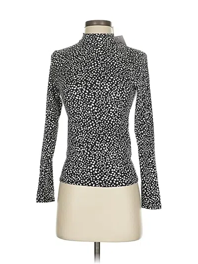 Pre-owned Gaze Long Sleeve Turtleneck In Silver