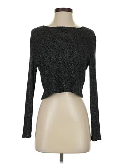 Pre-owned Gaze Pullover Sweater In Black