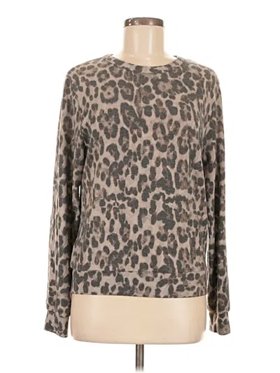 Pre-owned Gaze Pullover Sweater In Brown