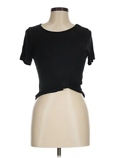 Pre-owned Gaze Short Sleeve T-shirt In Black