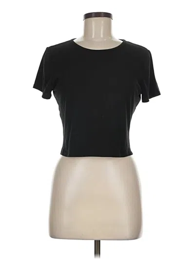 Pre-owned Gaze Short Sleeve T-shirt In Black