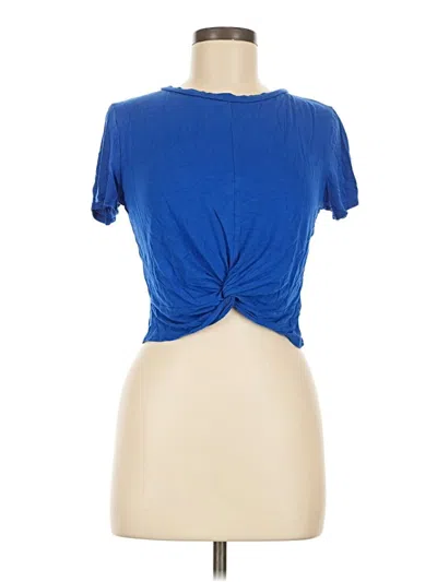 Pre-owned Gaze Short Sleeve T-shirt In Blue