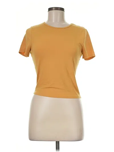 Pre-owned Gaze Short Sleeve T-shirt In Gold