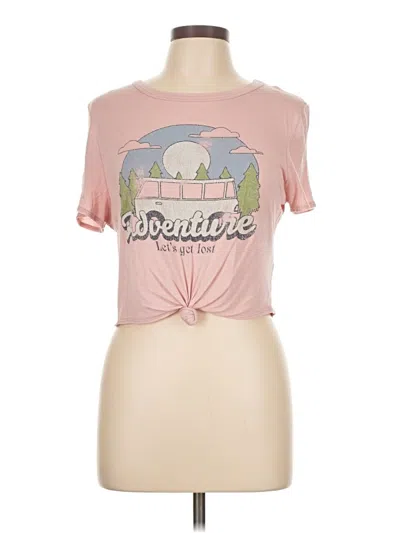 Pre-owned Gaze Short Sleeve T-shirt In Pink