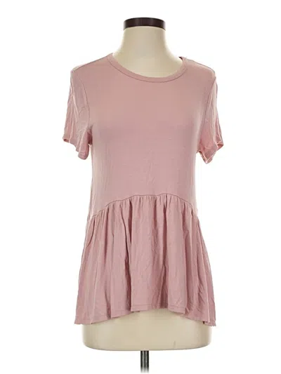 Pre-owned Gaze Short Sleeve T-shirt In Pink