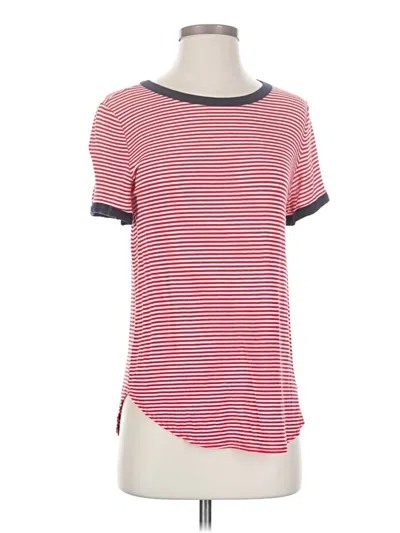 Pre-owned Gaze Short Sleeve T-shirt In Red