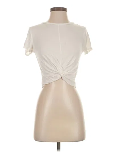 Pre-owned Gaze Short Sleeve Turtleneck In Ivory