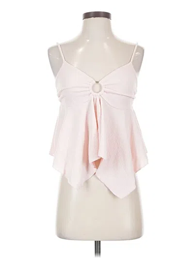Pre-owned Gaze Sleeveless Blouse In Pink