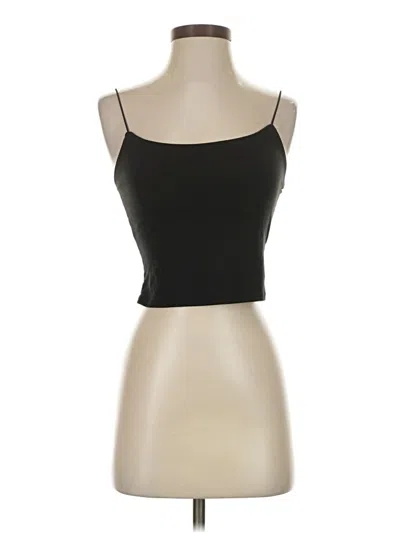 Pre-owned Gaze Tube Top Black Strapless Neckline Tops