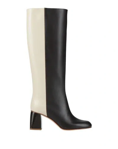 Gazzarri Woman Boot Cream Size 8 Leather In White