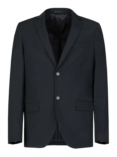 Gazzarrini Black Wool Blend Suit