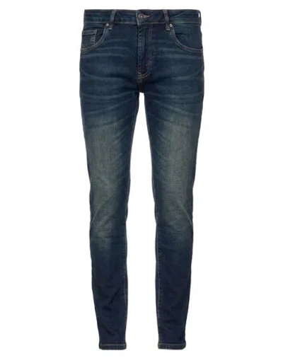 Gazzarrini Man Jeans Blue Size 36 Cotton, Elastane