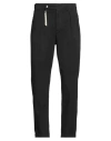 Gazzarrini Man Pants Black Size 38 Cotton, Elastane
