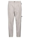 Gazzarrini Man Pants Grey Size 36 Polyester, Wool, Elastane In Gray