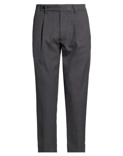 Gazzarrini Man Pants Grey Size 38 Polyester, Viscose, Elastane In Gray