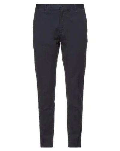 Gazzarrini Man Pants Midnight Blue Size 36 Cotton, Elastane