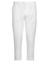 Gazzarrini Man Pants White Size 34 Linen In White