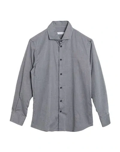 Gazzarrini Man Shirt Grey Size S Cotton