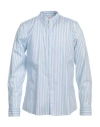 Gazzarrini Man Shirt Sky Blue Size Xxl Cotton, Elastane