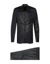 Gazzarrini Man Suit Midnight Blue Size 36 Polychloride, Wool, Elastane In Blue