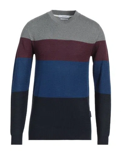 Gazzarrini Man Sweater Blue Size S Viscose, Nylon