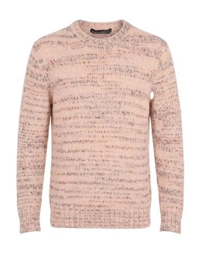 Gazzarrini Man Sweater Blush Size L Acrylic, Wool In Pink