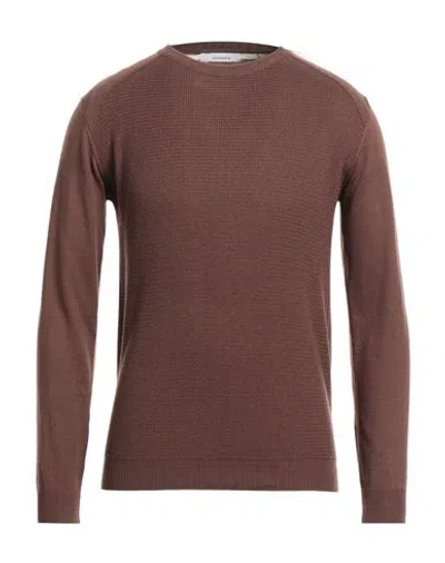 Gazzarrini Man Sweater Brown Size S Polyester, Acrylic, Nylon, Merino Wool