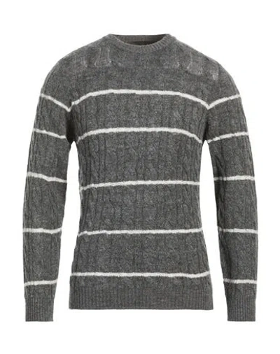 Gazzarrini Man Sweater Grey Size S Acrylic, Polyester, Elastane