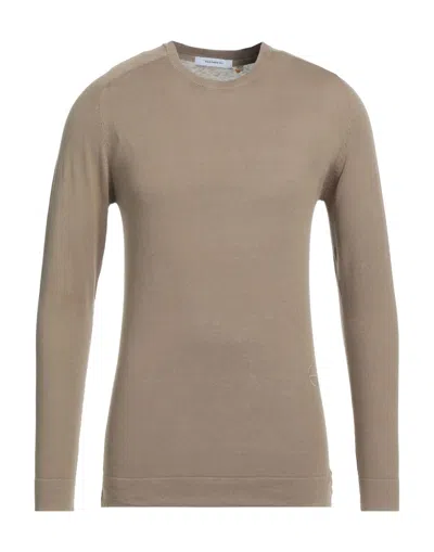 Gazzarrini Man Sweater Light Brown Size Xxl Cotton In Beige