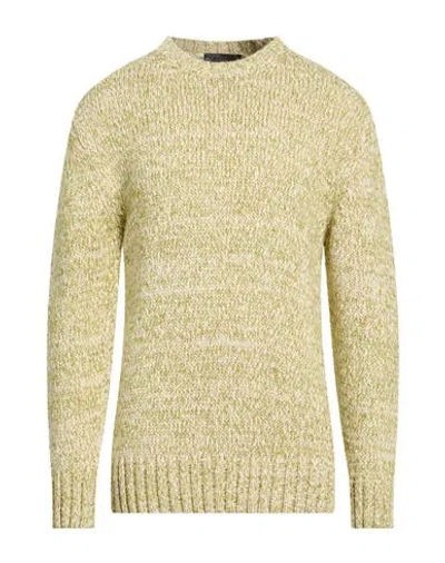 Gazzarrini Man Sweater Lime Green Size Xl Acrylic, Wool
