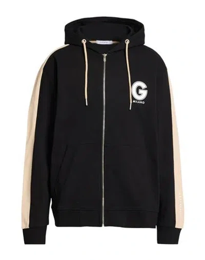 Gazzarrini Man Sweatshirt Black Size Xxl Cotton