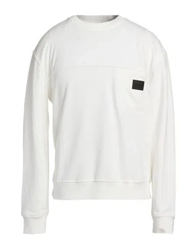 Gazzarrini Man Sweatshirt White Size Xxl Cotton, Polyester