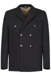 Gazzarrini X Michele Franzese Wool-blend Blazer In Black