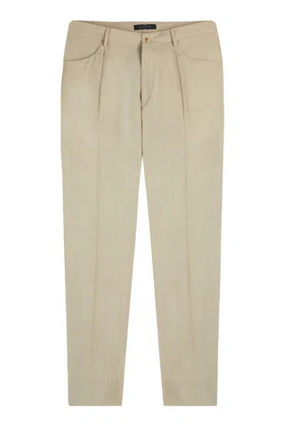 Gazzarrini X Michele Franzese Brando Trousers In Beige