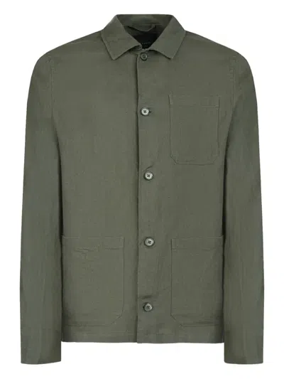 Gazzarrini X Michele Franzese Button-up Shirt In Green