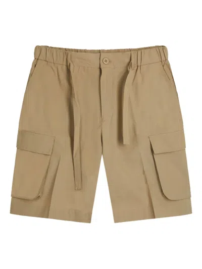 Gazzarrini X Michele Franzese Cargo Shorts In Brown