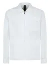 Gazzarrini X Michele Franzese Classic-collar Cotton Jacket In White