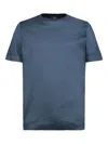 Gazzarrini X Michele Franzese Crew-neck Short-sleeved T-shirt In Blue