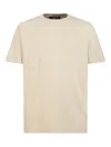 Gazzarrini X Michele Franzese Crew-neck Short-sleeved T-shirt In Neutral