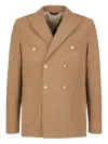 Gazzarrini X Michele Franzese Double-breasted Blazer In Brown