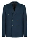 Gazzarrini X Michele Franzese Double-breasted Blazer In Green