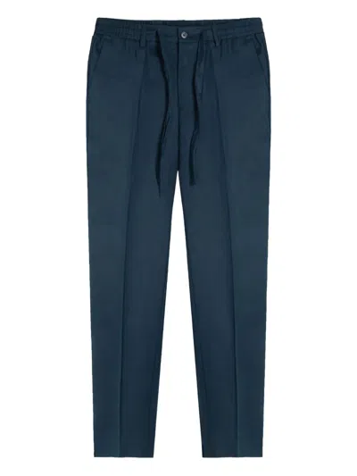 Gazzarrini X Michele Franzese Drawstring Trousers In Blue