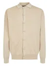 Gazzarrini X Michele Franzese Fine-knit Cardigan In Neutral